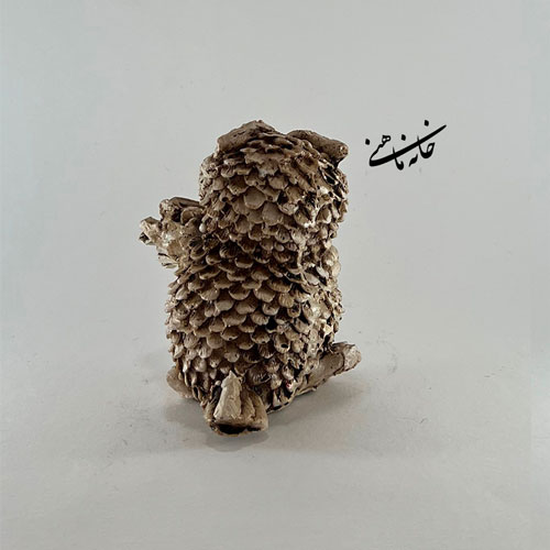 جغد چنگ نواز سرامیکی