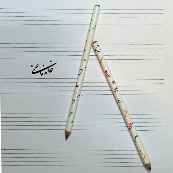 مداد-با-طرح-موسیقی