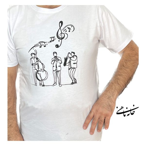تیشرت-مردانه-با-طرح-تریو