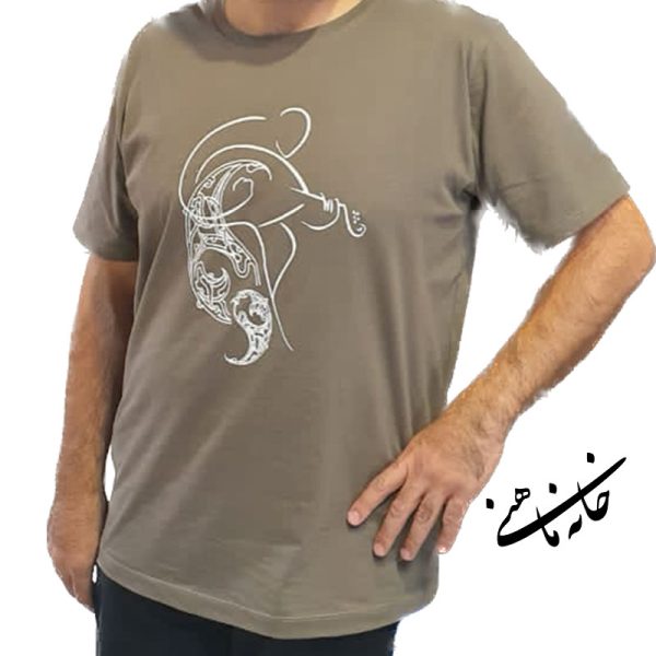 تیشرت مردانه با طرح موسیقی